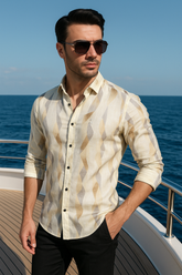 Marius Multi Linen Printed Shirt
