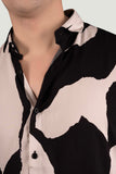 affordable-evan-black-viscose-print-resort-shirt
