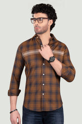 albert-brown-cotton-check-shirt