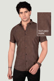 carter-brown-textured-solid-shirt