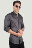 classy-gaspare-black-solid-shirt