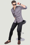 classy-pacifico-dark-grey-solid-shirt