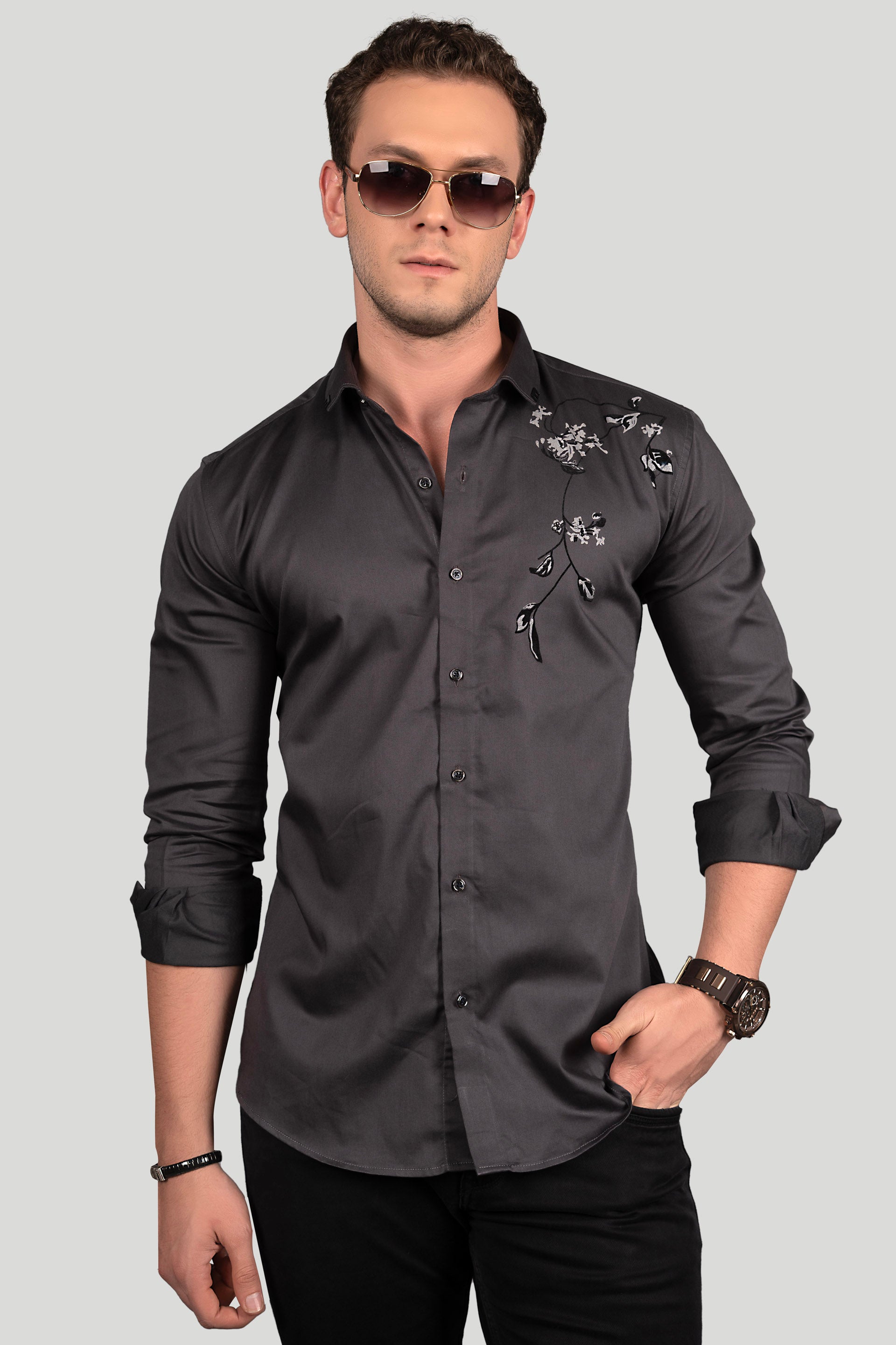 dutton-black-party-wear-shirt