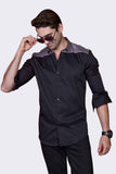 elegant-black-shoulder-cut-party-wear-shirt