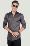 gaspare-black-solid-shirt