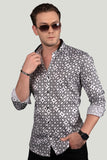 jovanni-white-geometric-printed-shirt