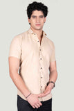 lively-elliot-beige-textured-solid-shirt