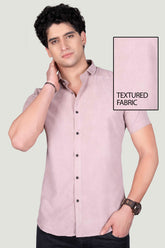 miles-pink-textured-solid-shirt