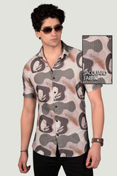oliver-grey-jacquard-printed-shirt
