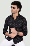 style-david-black-floral-cotton-printed-shirt
