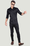 style-gabriel-black-solid-shirt