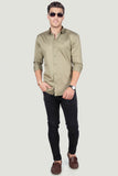 style-gregorio-green-solid-shirt