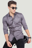style-pacifico-dark-grey-solid-shirt