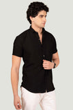 stylish-henry-black-knitted-resort-shirt