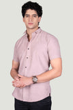stylish-miles-pink-textured-solid-shirt