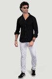 stylish-nikolay-black-lycra-knitted-striped-shirt