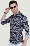 Soren Multi Giza Cotton Printed Shirt
