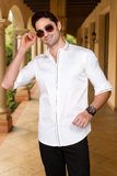 Glacier Gold Foiled Party Wear Shirt