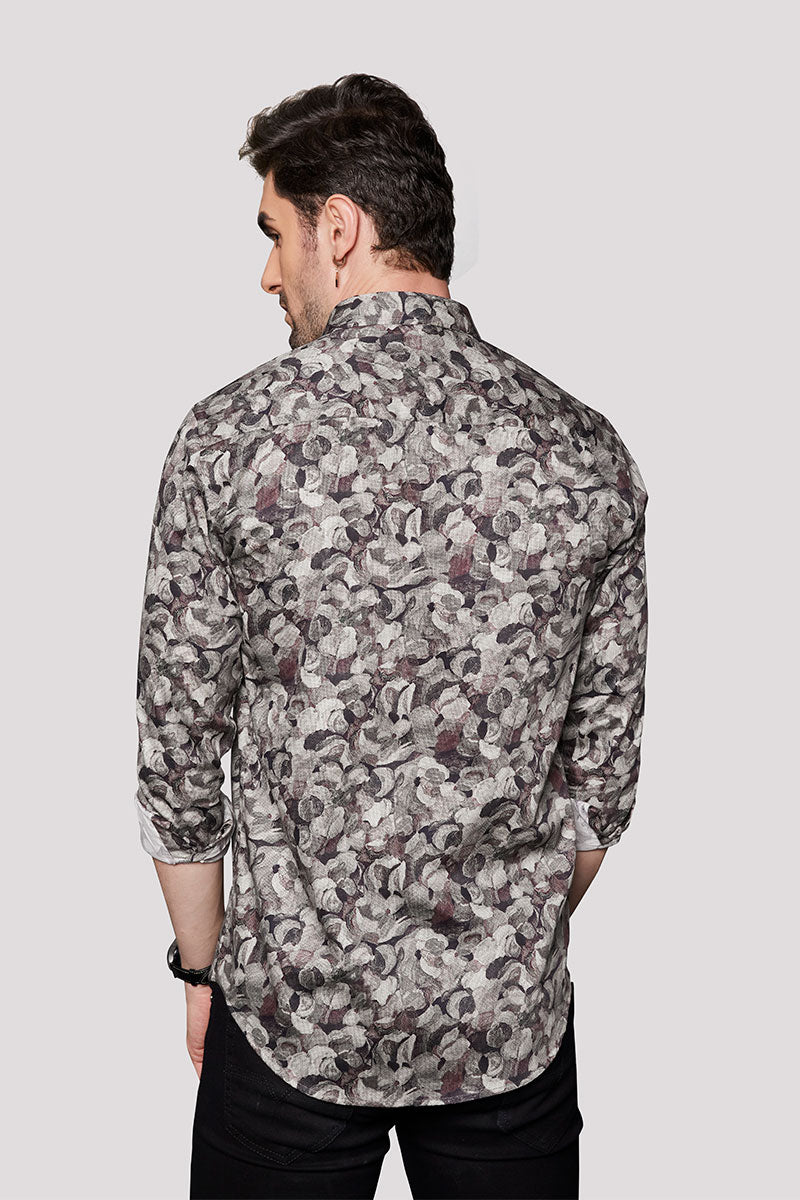 Jannik Multi-Color Digital Floral Print