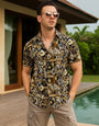 GATLIN MULTI VISCOSE PRINT- RESORT SHIRT