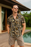 GATLIN MULTI VISCOSE PRINT- RESORT SHIRT
