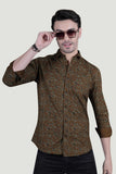 Oliver Brown Cotton Floral Printed Shirt