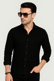 Noir Black Knitted Shirt