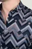 Soren Multi Giza Cotton Printed Shirt