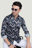 Soren Multi Giza Cotton Printed Shirt