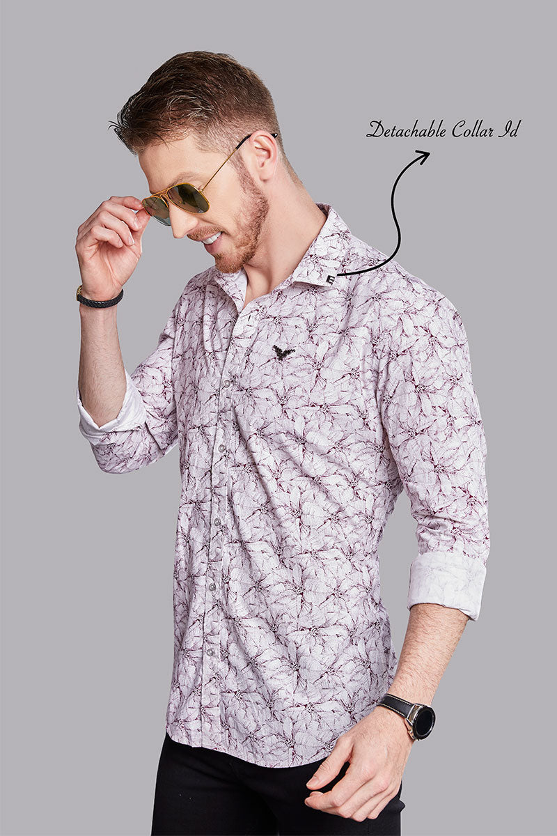 Liam Pink Floral Digital Print