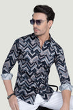 Soren Multi Giza Cotton Printed Shirt