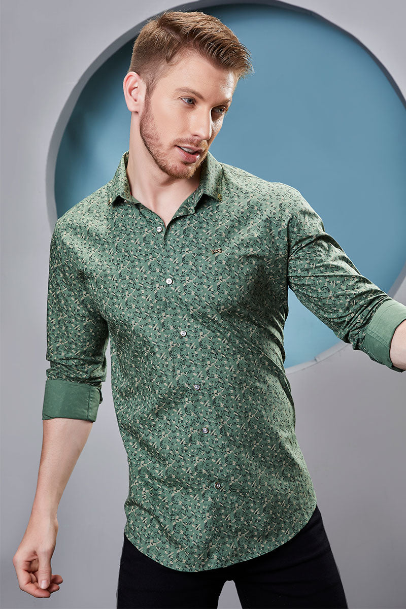 Cyrus Green Floral Print