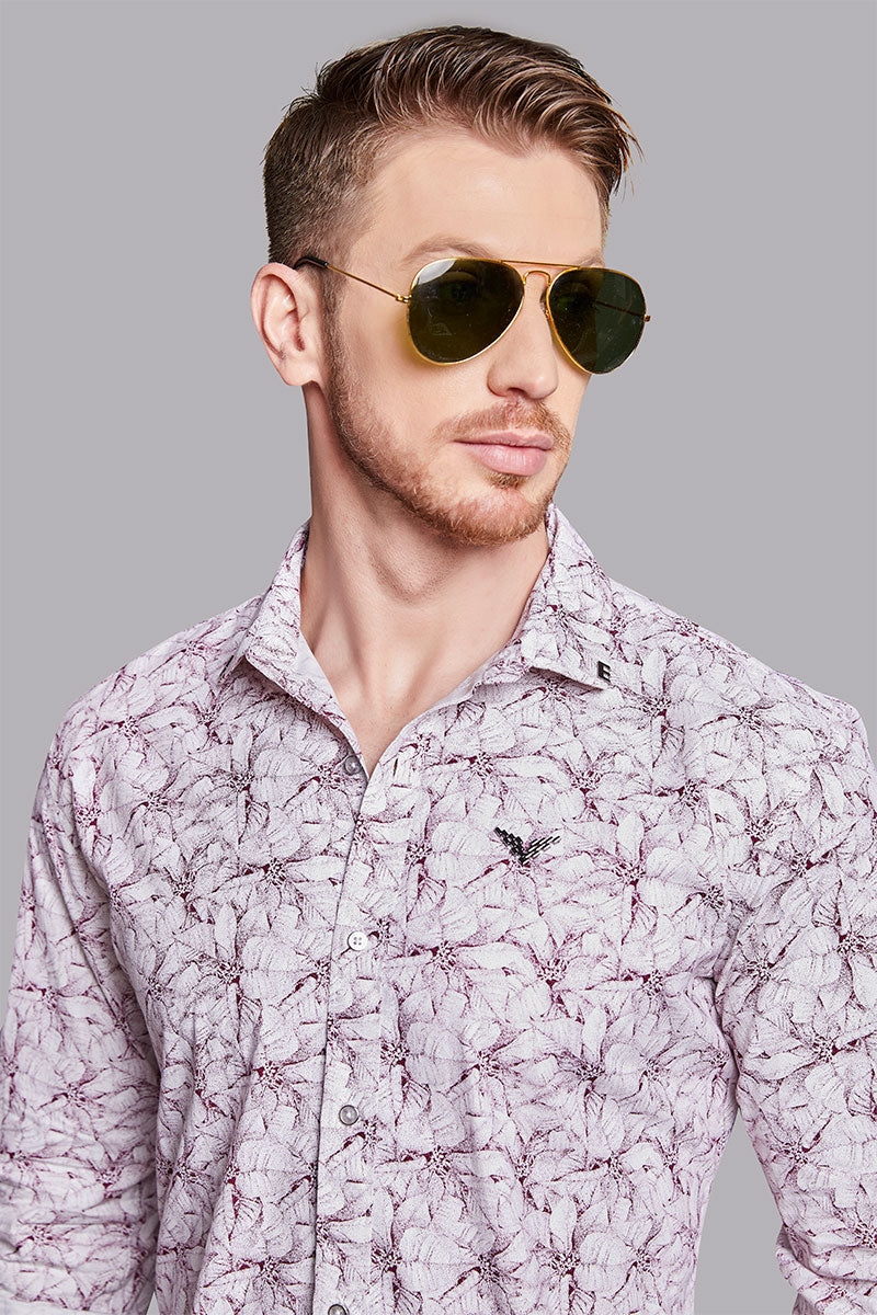 Liam Pink Floral Digital Print