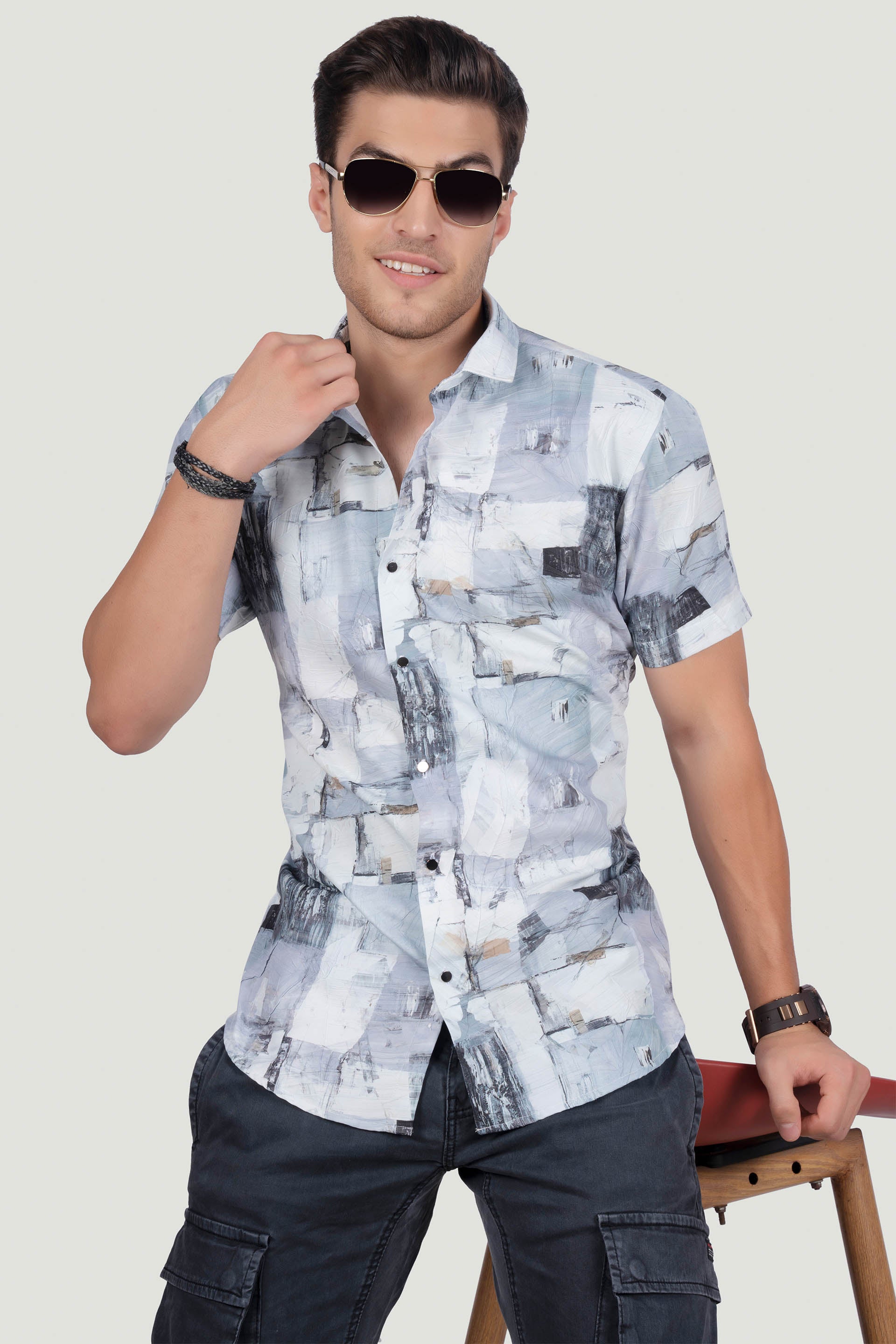 affordable-carlo-blue-half-sleeve-resort-shirt