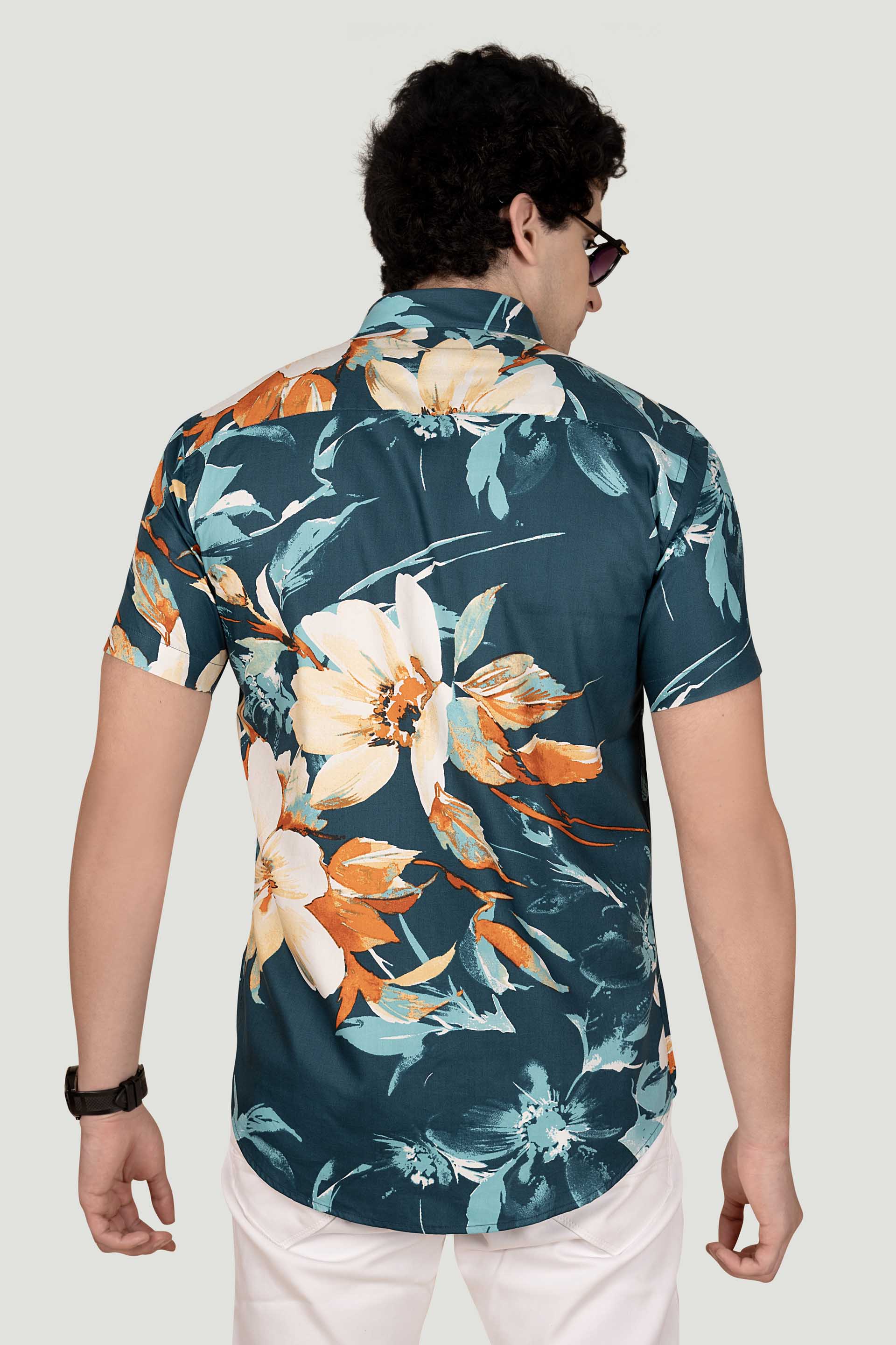 affordable-mason-green-viscose-print-resort-shirt
