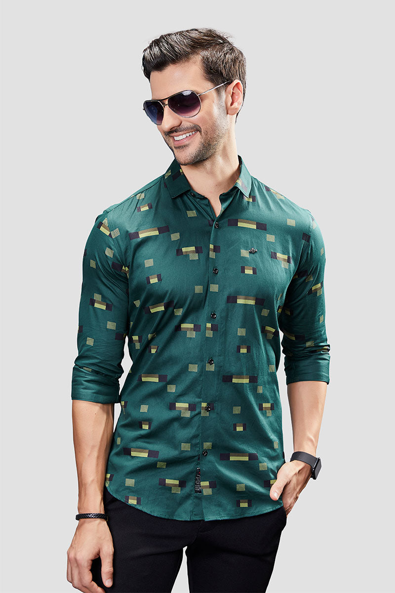 aubrey-green-abstract-printed-shirt