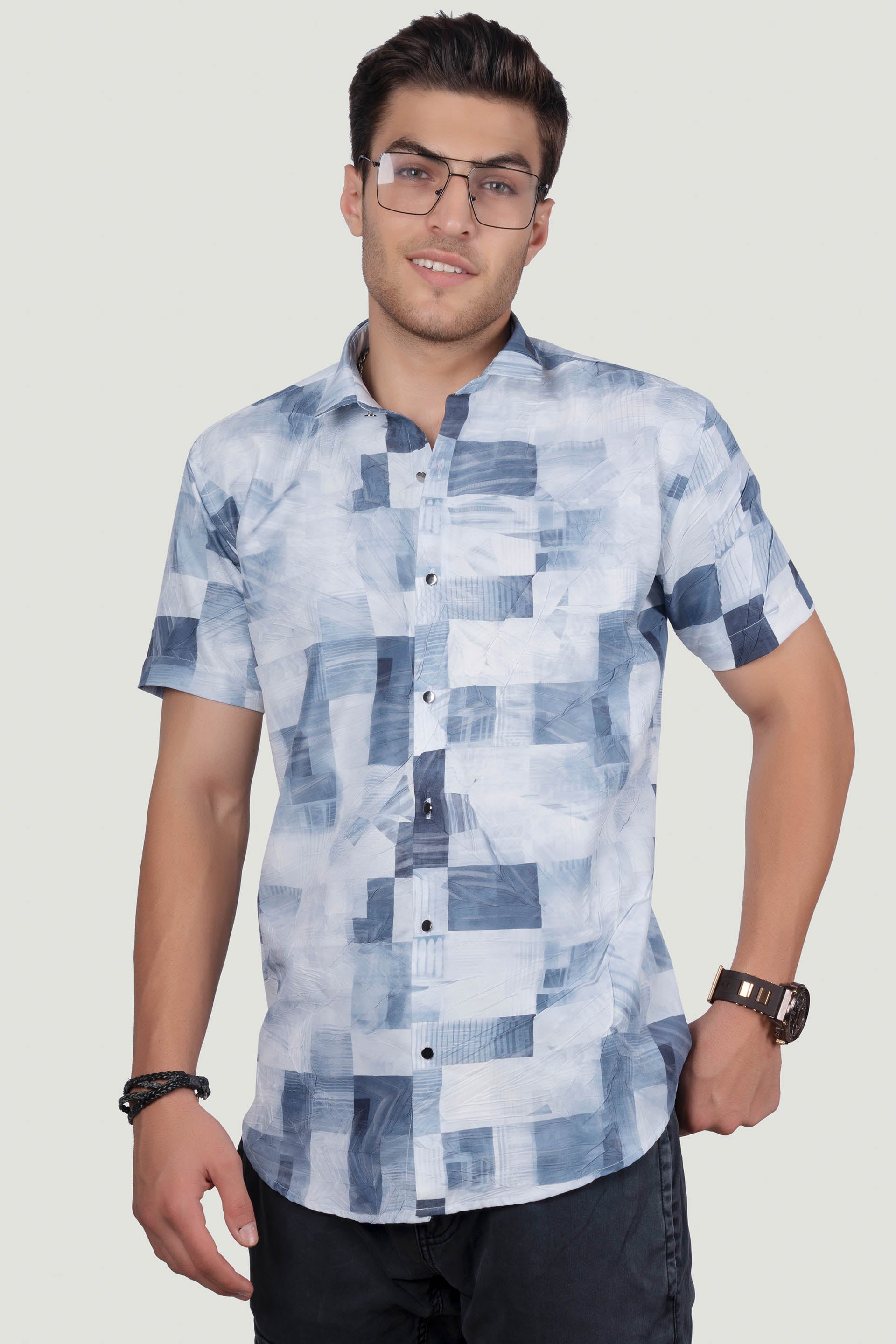 benjamin-blue-half-sleeve-resort-shirt