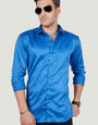 BRADLEY BLUE SOLID SHIRT