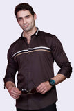 brown-pattern-collar-party-wear-shirt