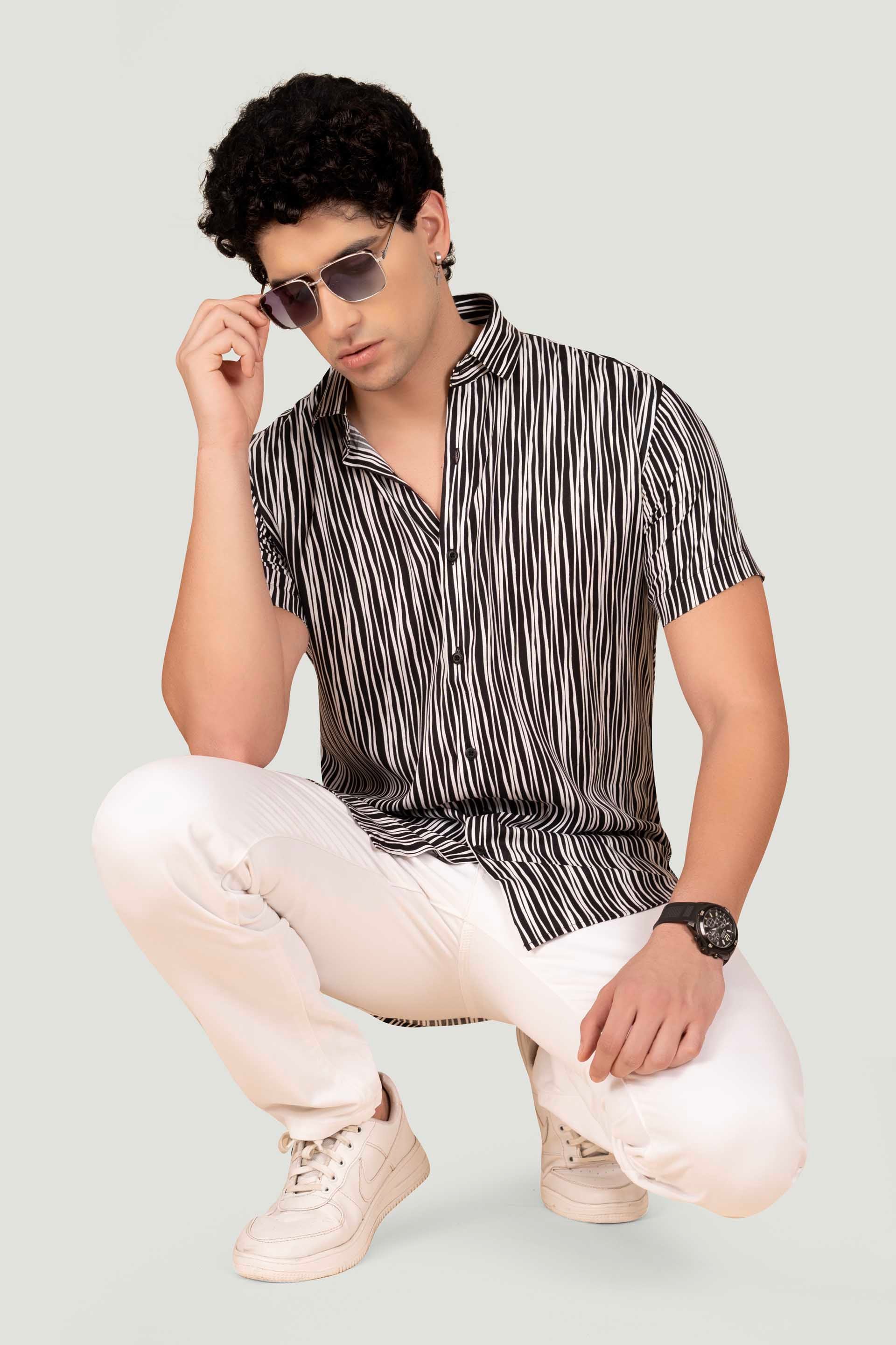 bold-lucas-black-viscose-stripes-resort-shirt