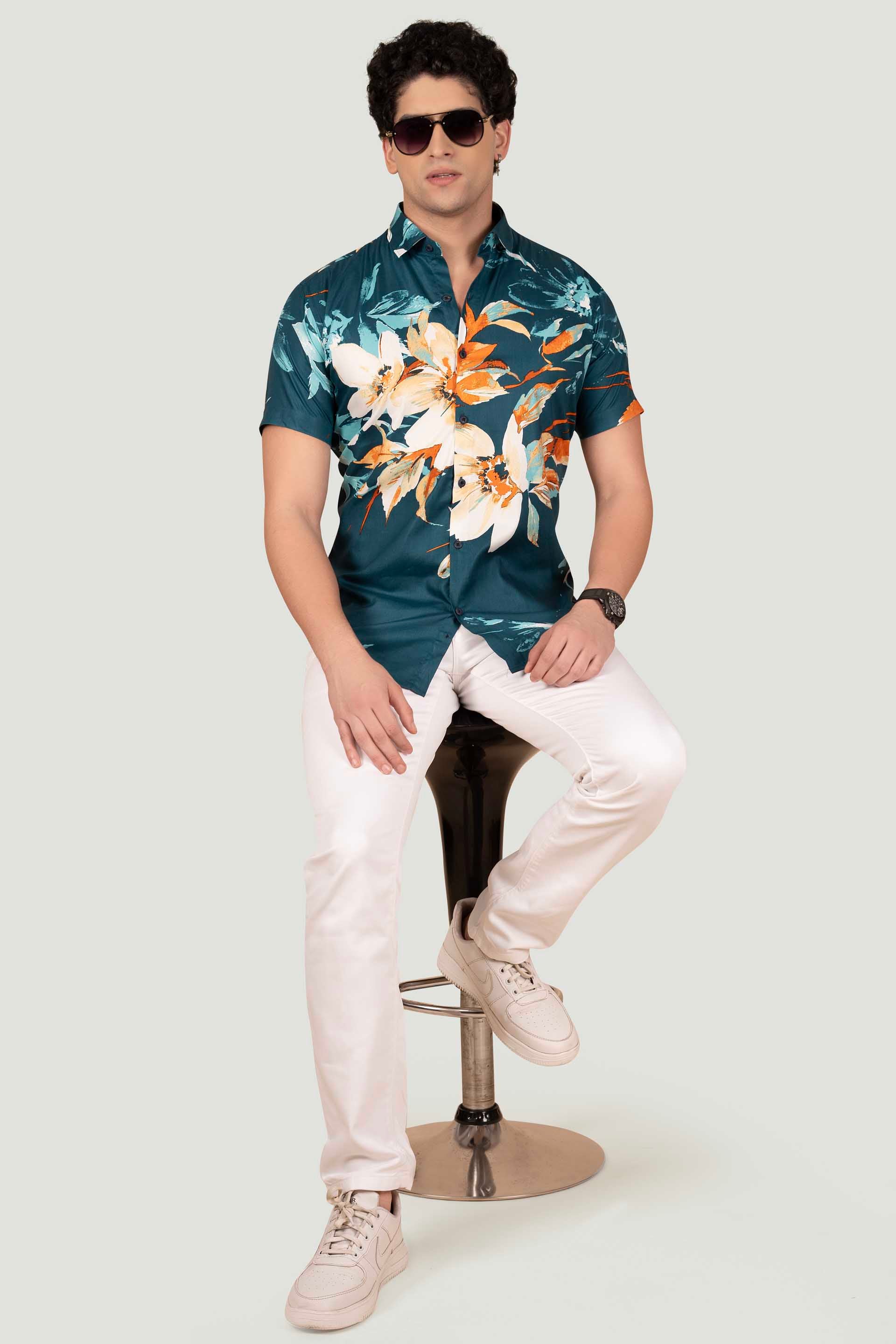 bold-mason-green-viscose-print-resort-shirt