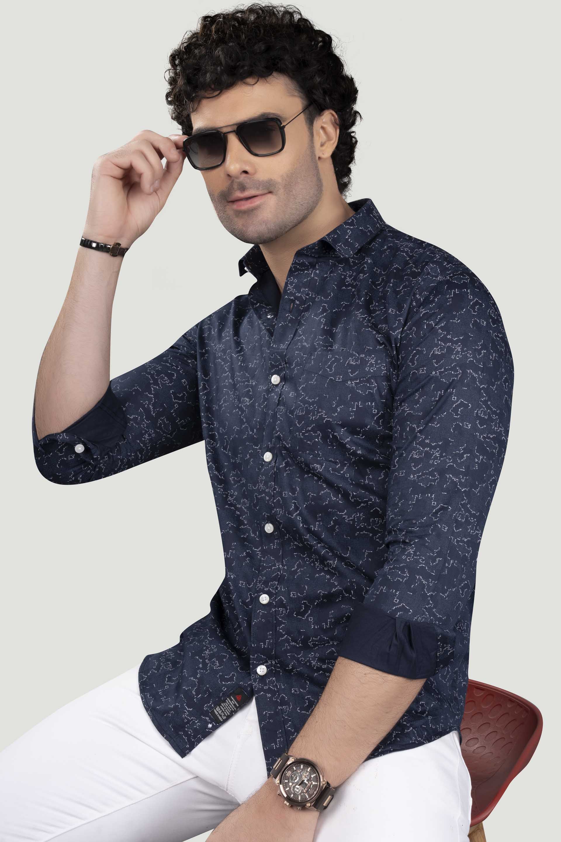 bold-noah-navy-blue-cotton-satin-printed-shirt
