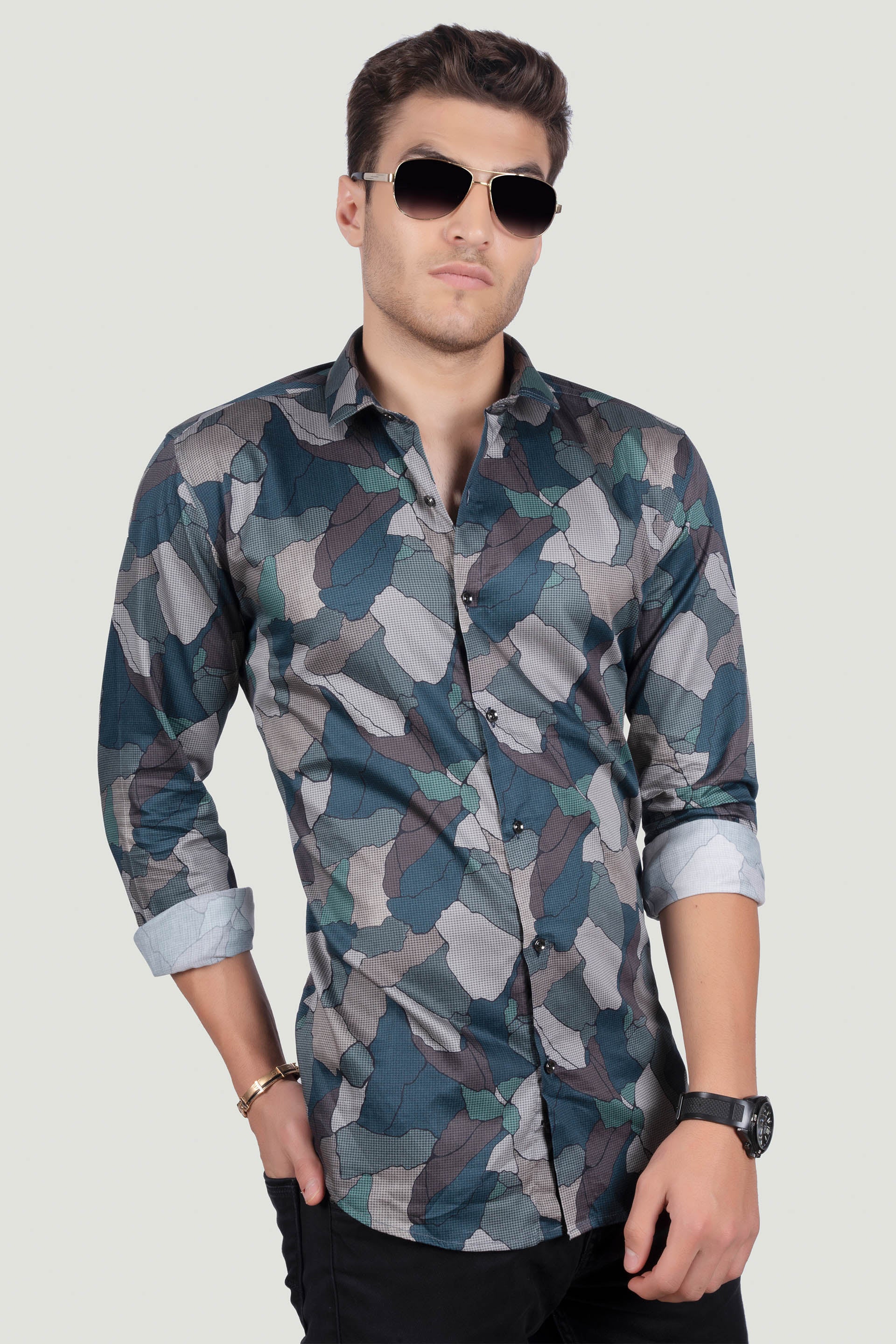 bold-saverio-blue-abstract-printed-shirt