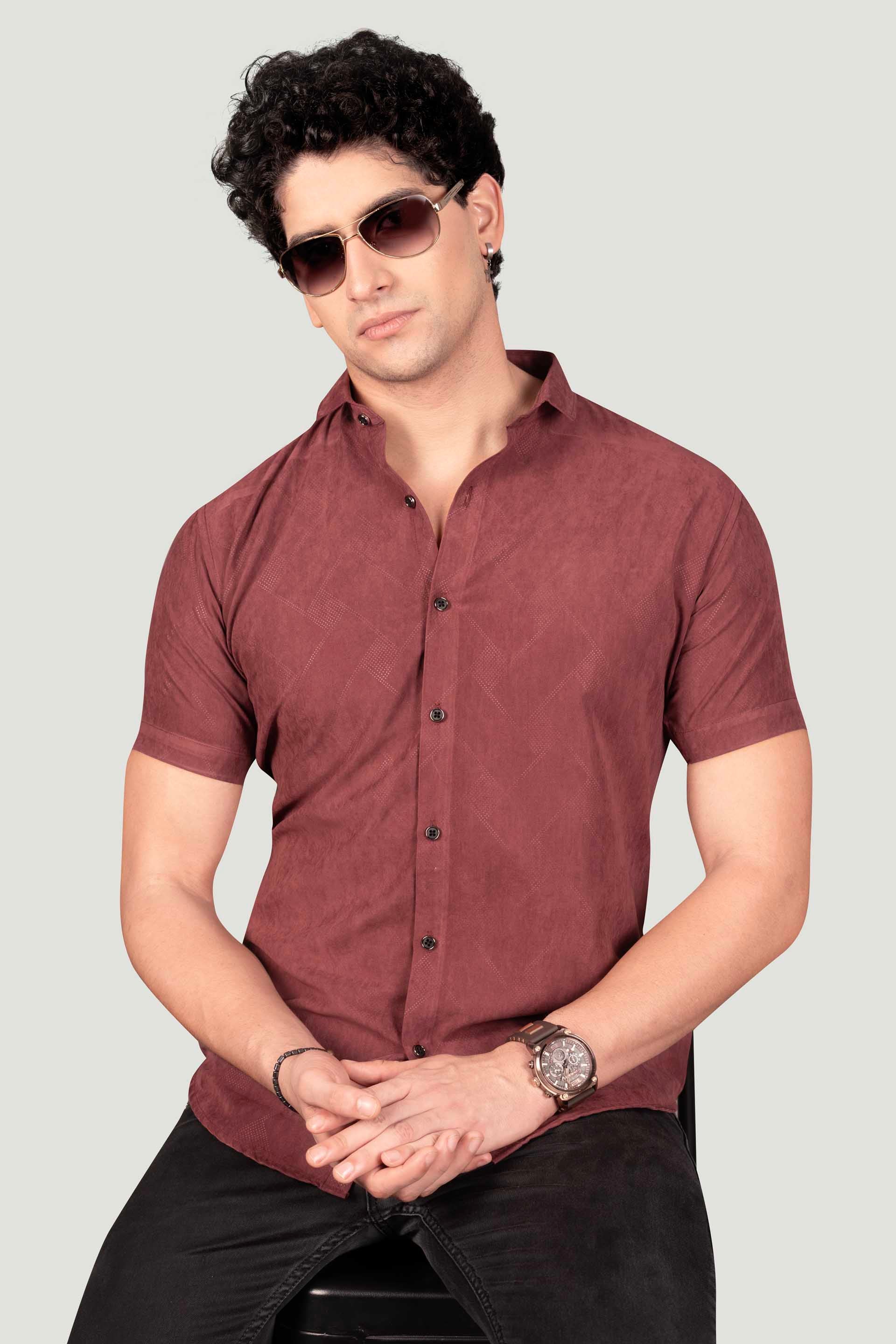 bold-zachary-maroon-textured-solid-shirt