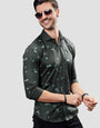 Braxton Green Abstract Printed Shirt