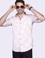 COTTON CANDY GRID PARTY WEAR SHIRT