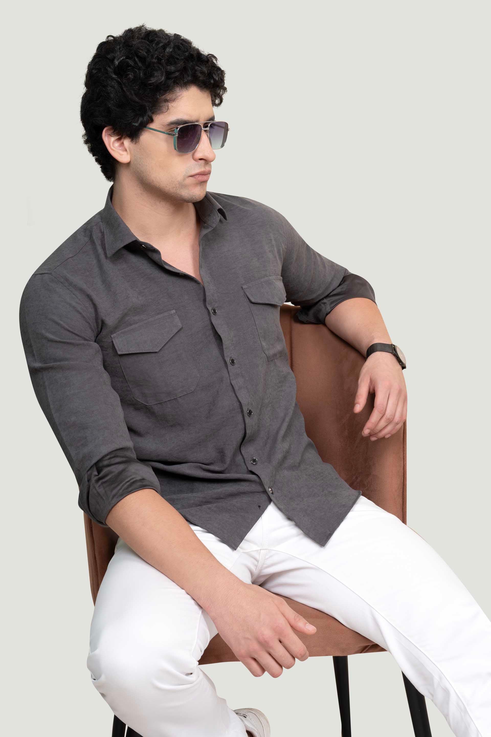 chic-double-pocket-lucas-grey-solid-shirt