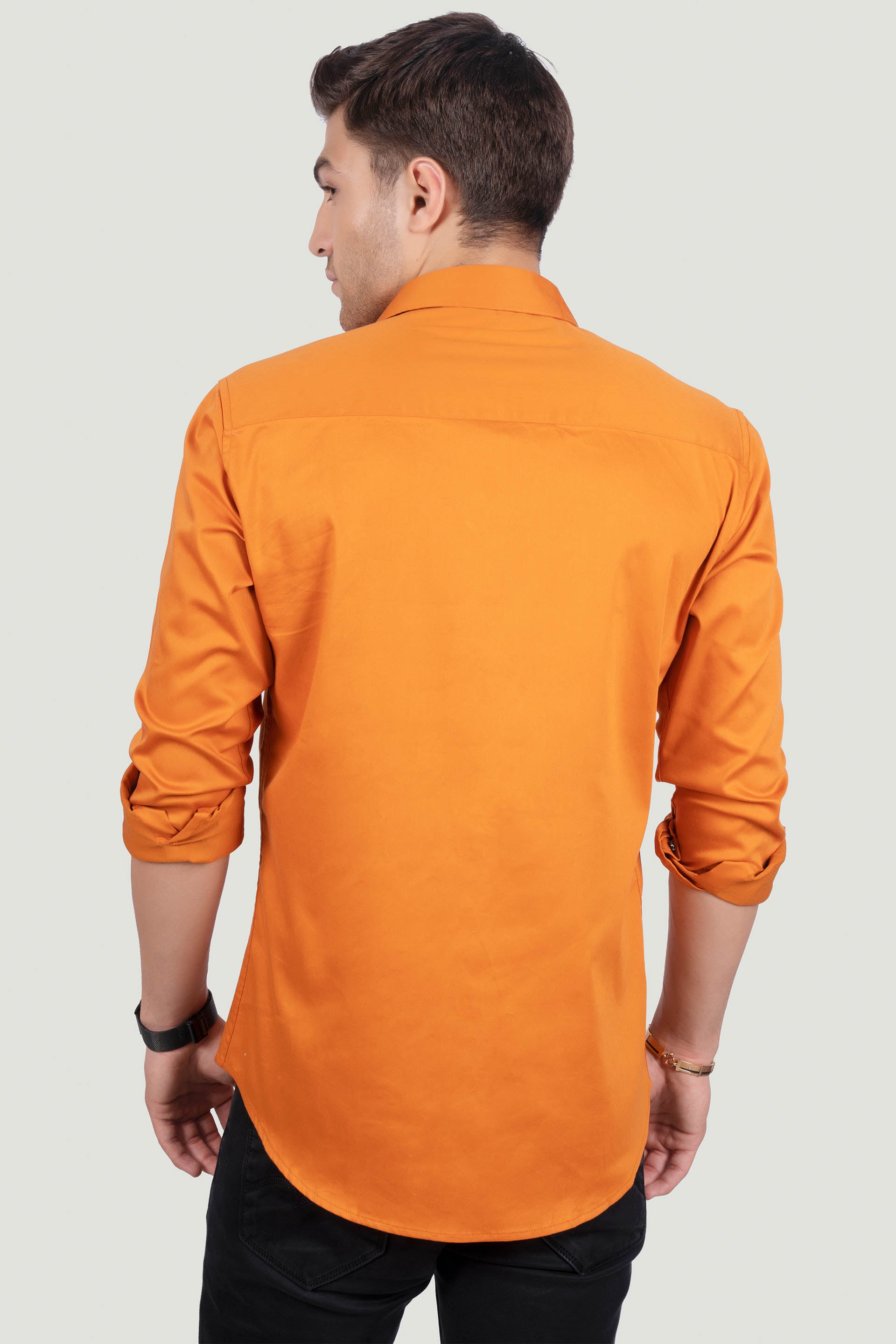 chic-fiorenzo-dark-orange-solid-shirt