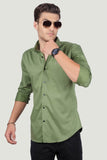 classy-charles-dark-green-solid-shirt