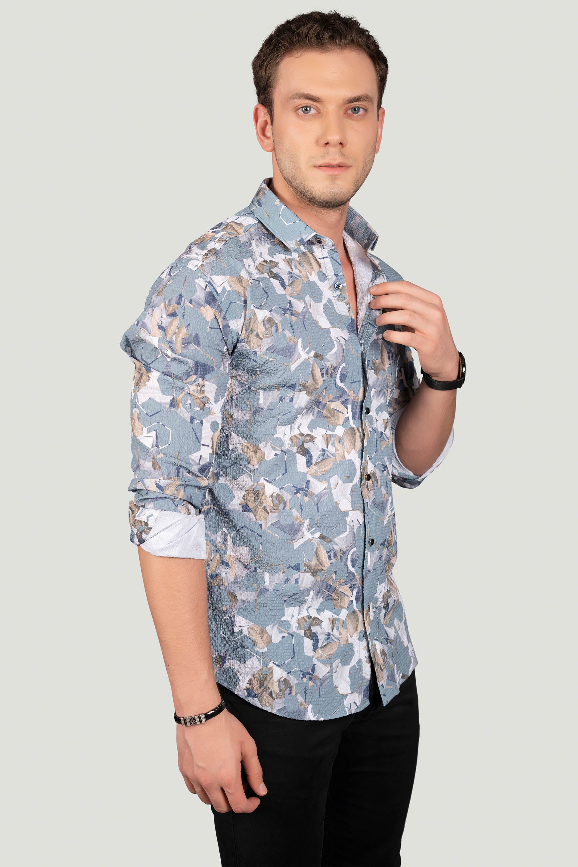 classy-chris-sky-blue-geometric-printed-shirt